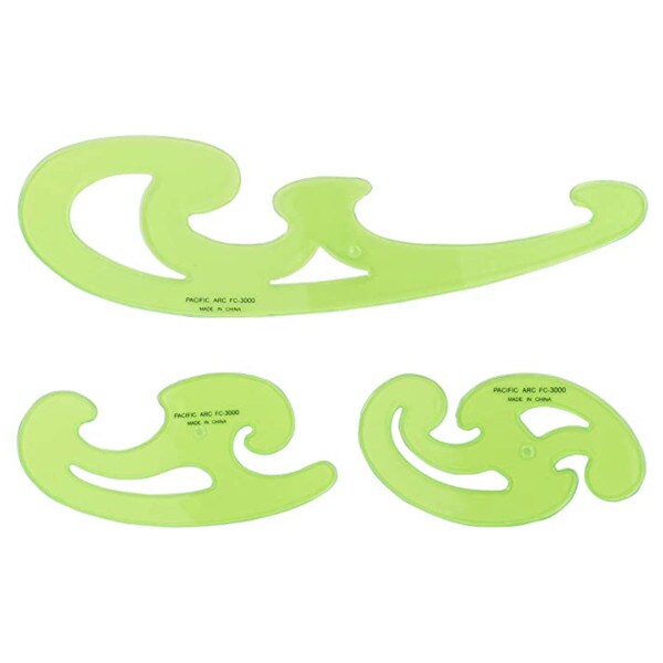 Pacific Arc French Curve Set of 3